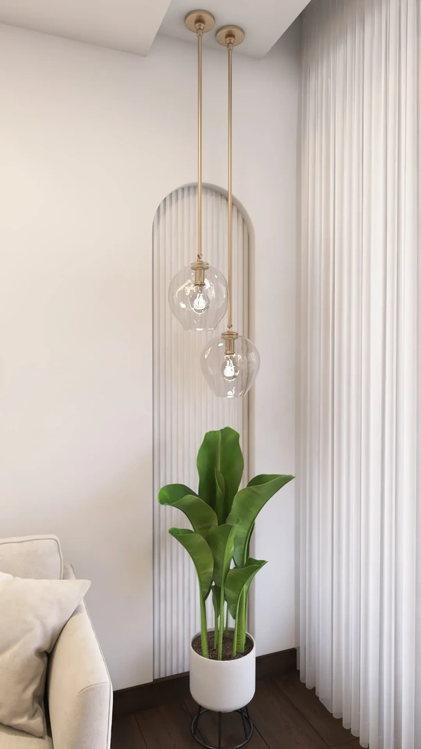 urbanshed - studio apartment wall arch
